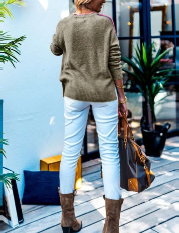 Pulover Shein, verde