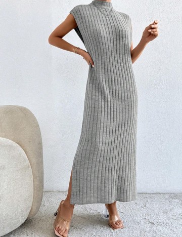 Rochie maxi Shein, gri