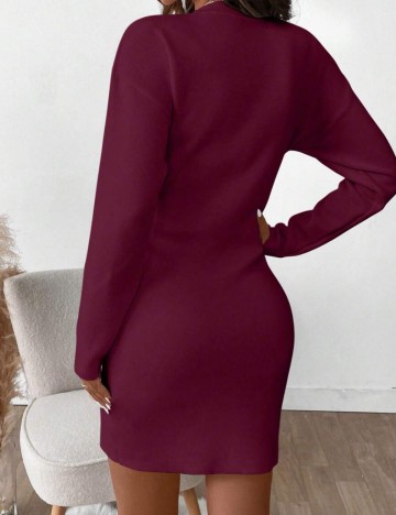 Rochie mini Shein, vișiniu