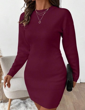 Rochie mini Shein, vișiniu