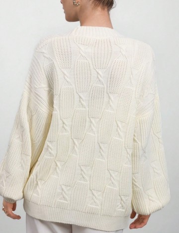 Cardigan Shein, crem