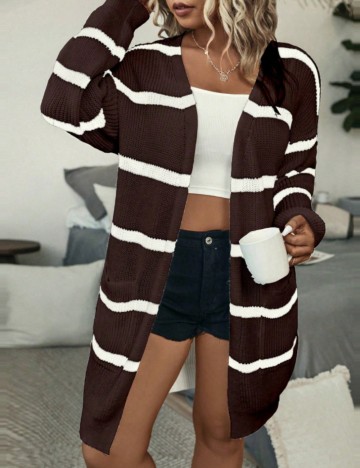 Cardigan Shein Curve+, mix culori