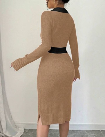 Rochie midi Shein, maro