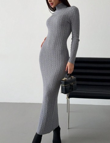 Rochie maxi Shein, gri