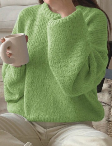 Pulover Shein, verde