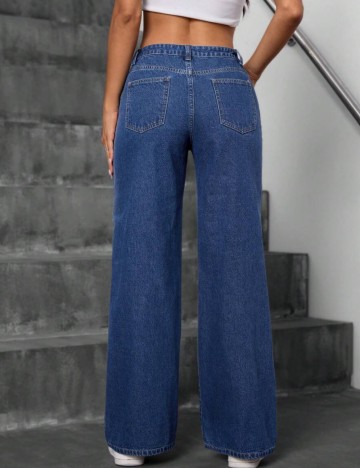 Jeans Shein, albastru