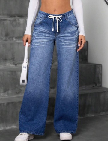 Jeans Shein, albastru