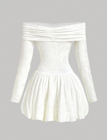 Rochie mini Shein, alb