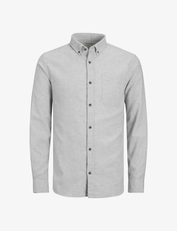 Cămașă Jack & Jones, gri