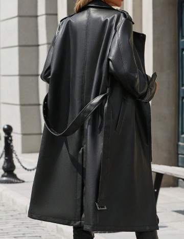Trench Shein, negru