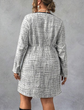 Rochie mini Shein Curve+, mix culori