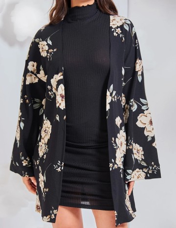 Cardigan Shein Curve+, mix culori