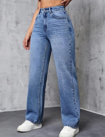 Jeans Shein, albastru
