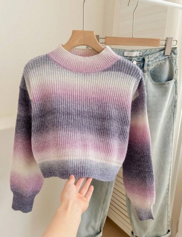 Pulover Shein, mix culori