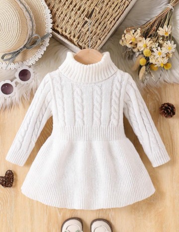 Rochie Shein, alb