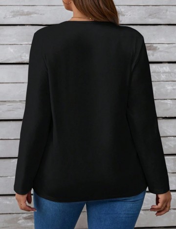 Bluză Shein Curve+, negru