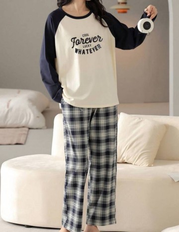 Compleu pijamale Shein, mix culori