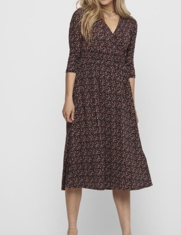 Rochie midi Only, mix culori