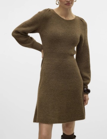 Rochie mini Vero Moda, kaki