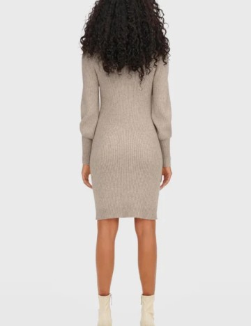Rochie tricotată Only, bej
