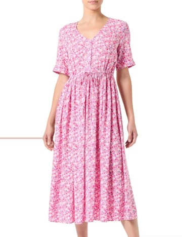 Rochie midi Pieces, mix culori