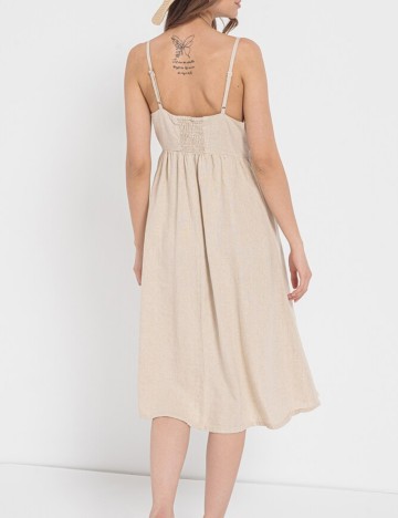Rochie midi Only, crem