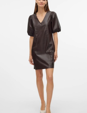 Rochie mini Vero Moda, maro