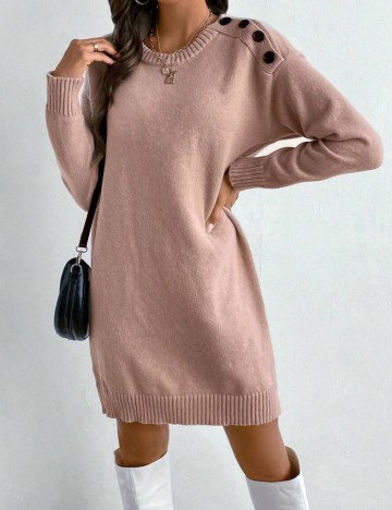Rochie mini Shein, bej