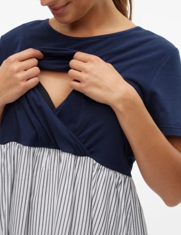 Rochie mini Mamalicious, mix culori