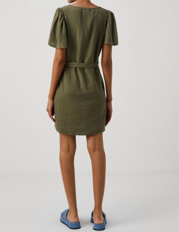 Rochie mini Jdy, kaki