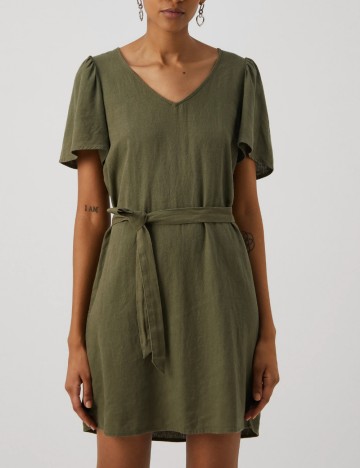 Rochie mini Jdy, kaki