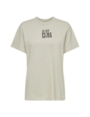 Tricou Only, crem