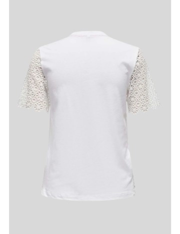 Tricou Only, alb