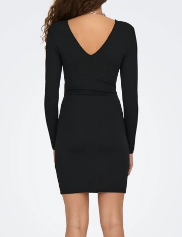 Rochie midi Only, negru