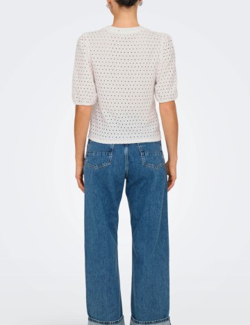 Tricou Only, alb