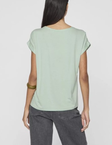 Tricou Vila, verde inchis