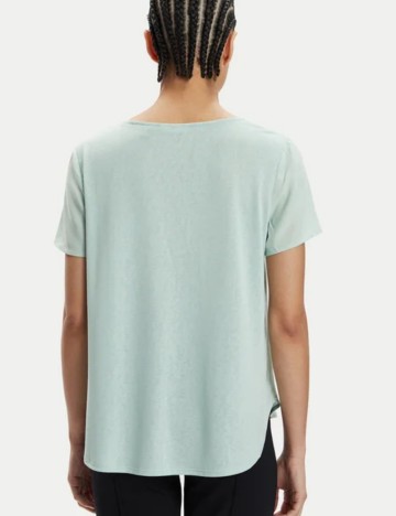 Cămașă cu mânecă scurtă Vero Moda, verde