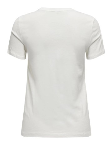 Tricou Only, alb