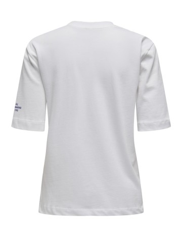 Tricou Only, alb