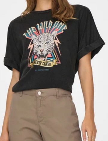 Tricou Only, negru