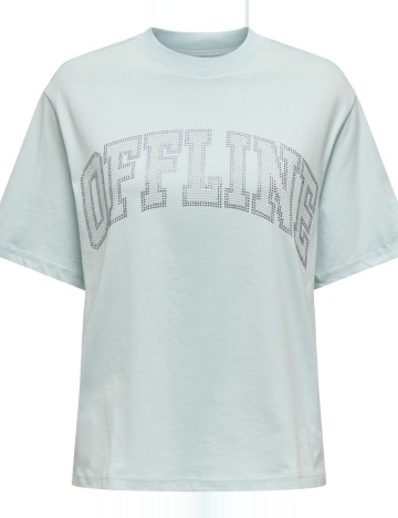 Tricou Only, albastru