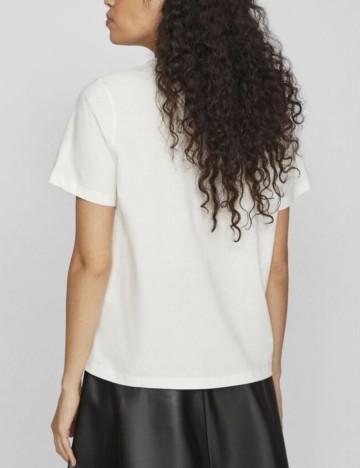 Tricou Vila, alb