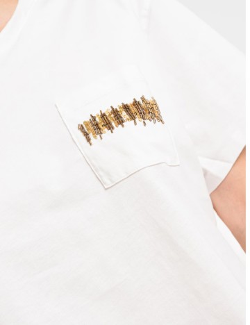 Tricou Only, alb