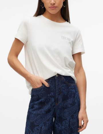 Tricou Vero Moda, alb