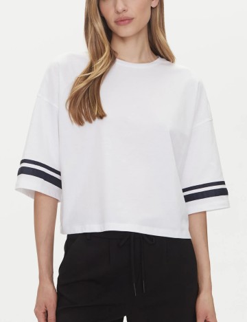 Tricou Only, alb