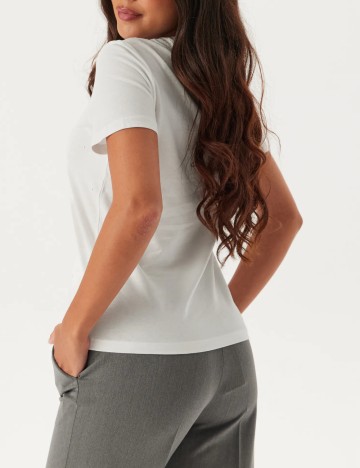 Tricou Only, alb