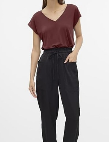 Tricou Vero Moda, cărămiziu