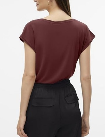 Tricou Vero Moda, cărămiziu