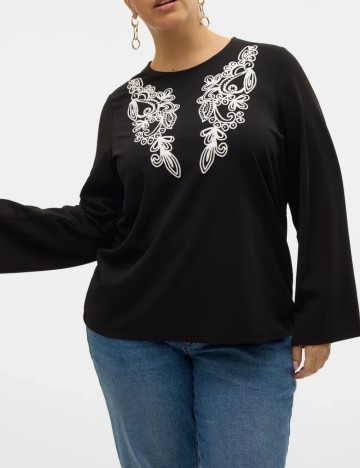Bluză Vero Moda, negru