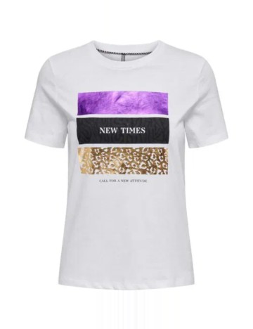 Tricou Only, alb